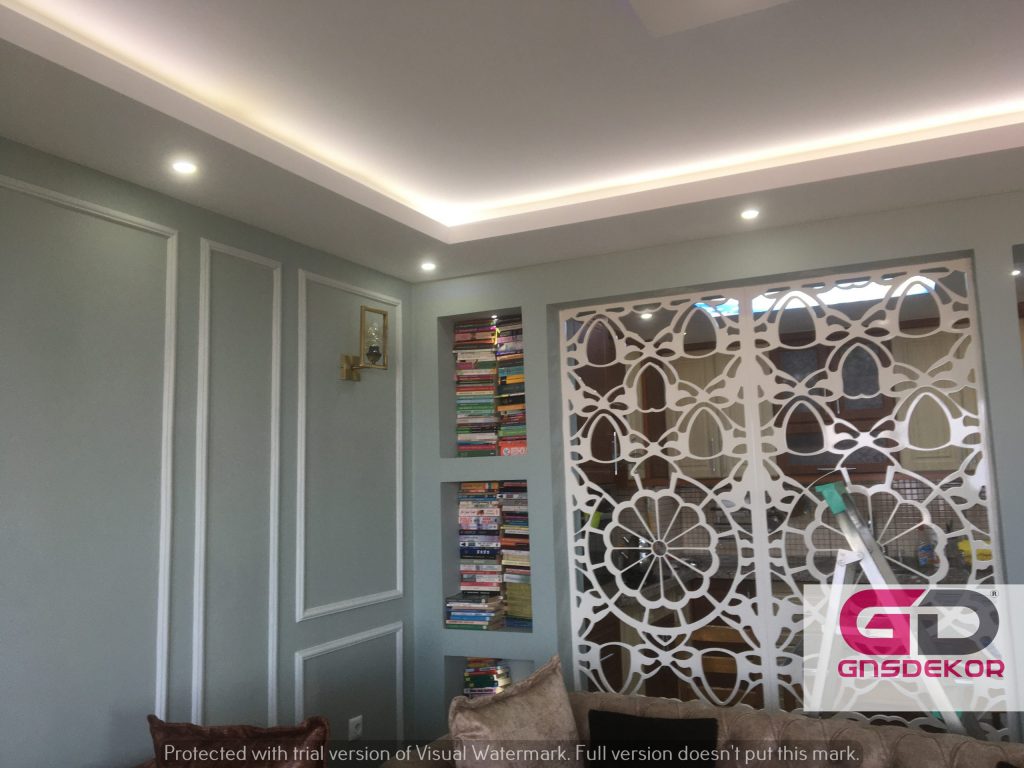 1 Duvar Çıtası alçıpan Raf